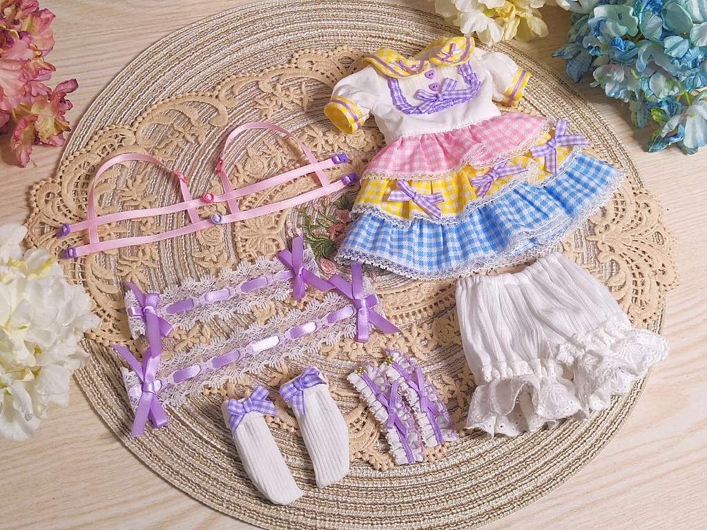 [完売]♡あまゆめおとめ♡お洋服セットfor1/4DOLL 