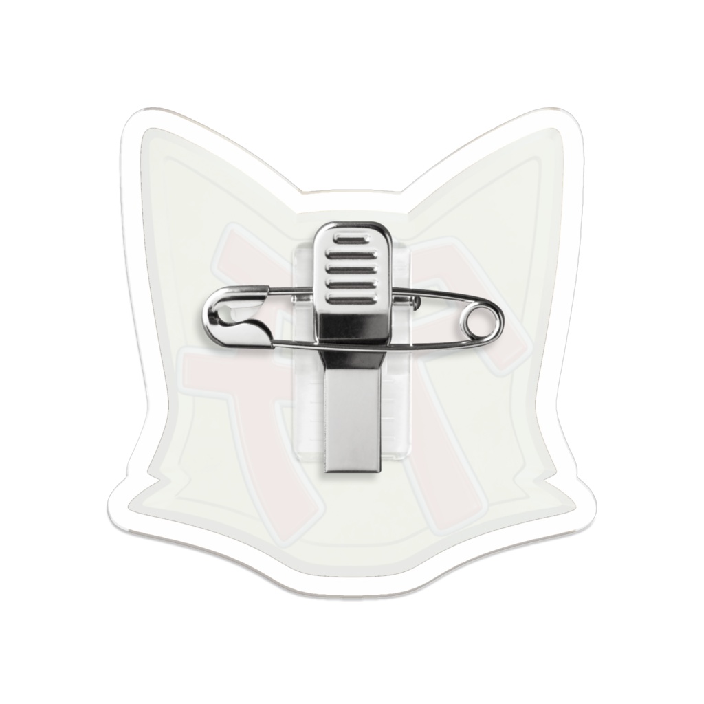 うがダチアクリルバッジ