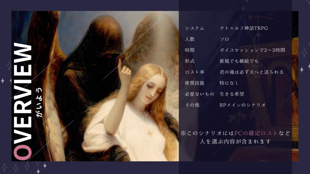 【クトゥルフ神話TRPG】オラース・ヴェルネは殺せない。