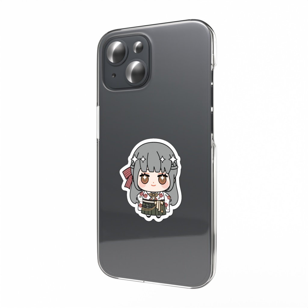 椿愛玲子　ミニキャラ　スマホステッカー