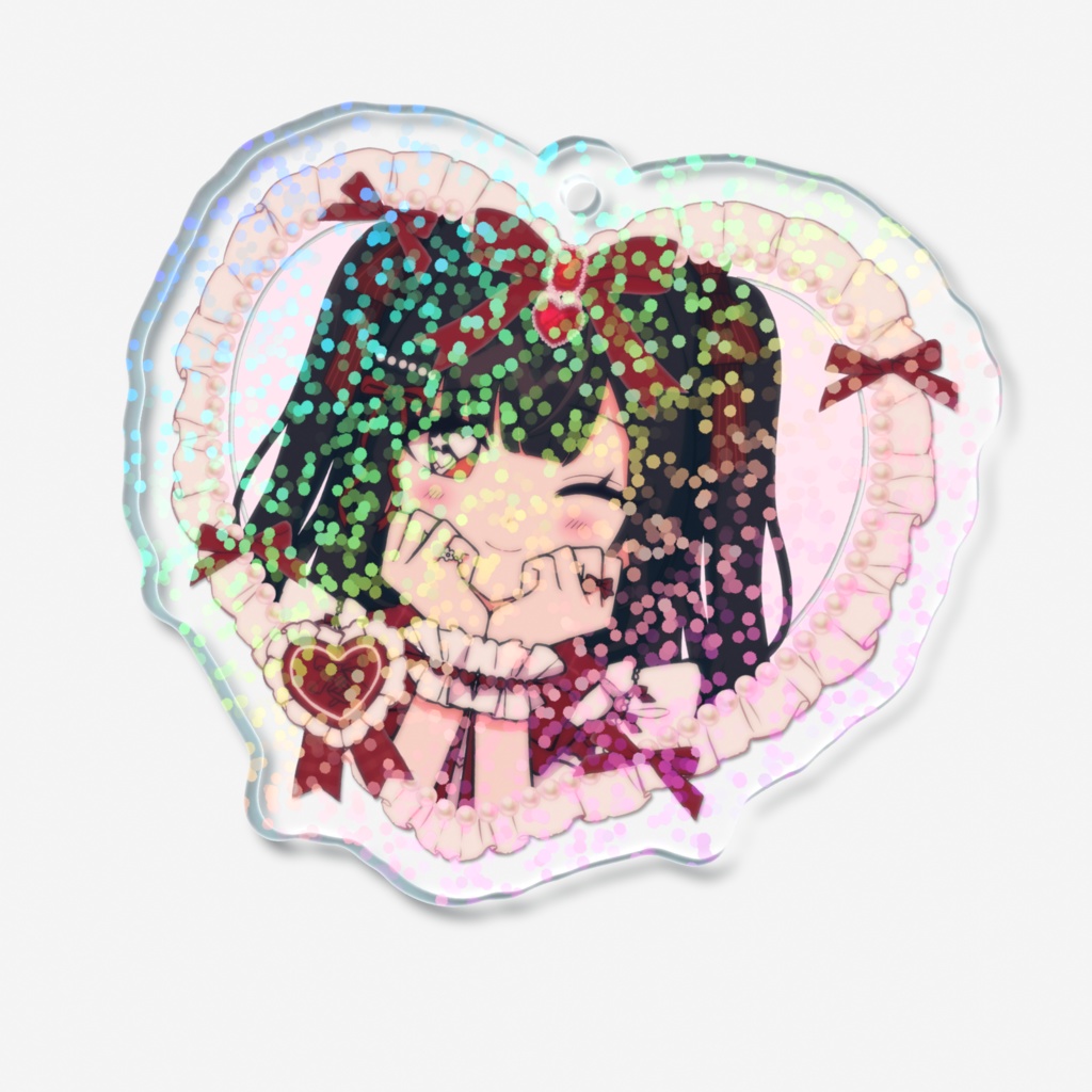 椿愛玲子 Christmas Goods 2025 ~ホログラムアクリルキーホルダー~