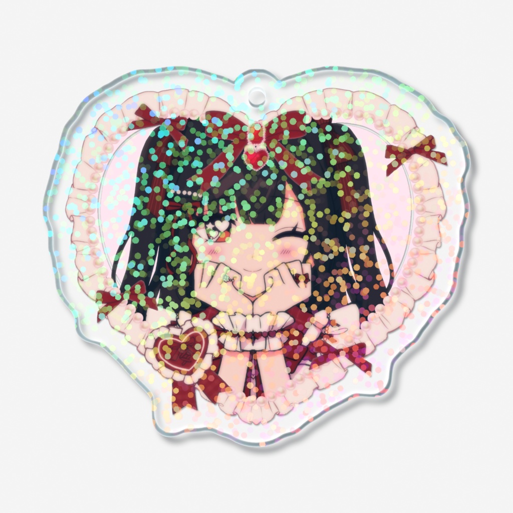 椿愛玲子 Christmas Goods 2025 ~ホログラムアクリルキーホルダー~