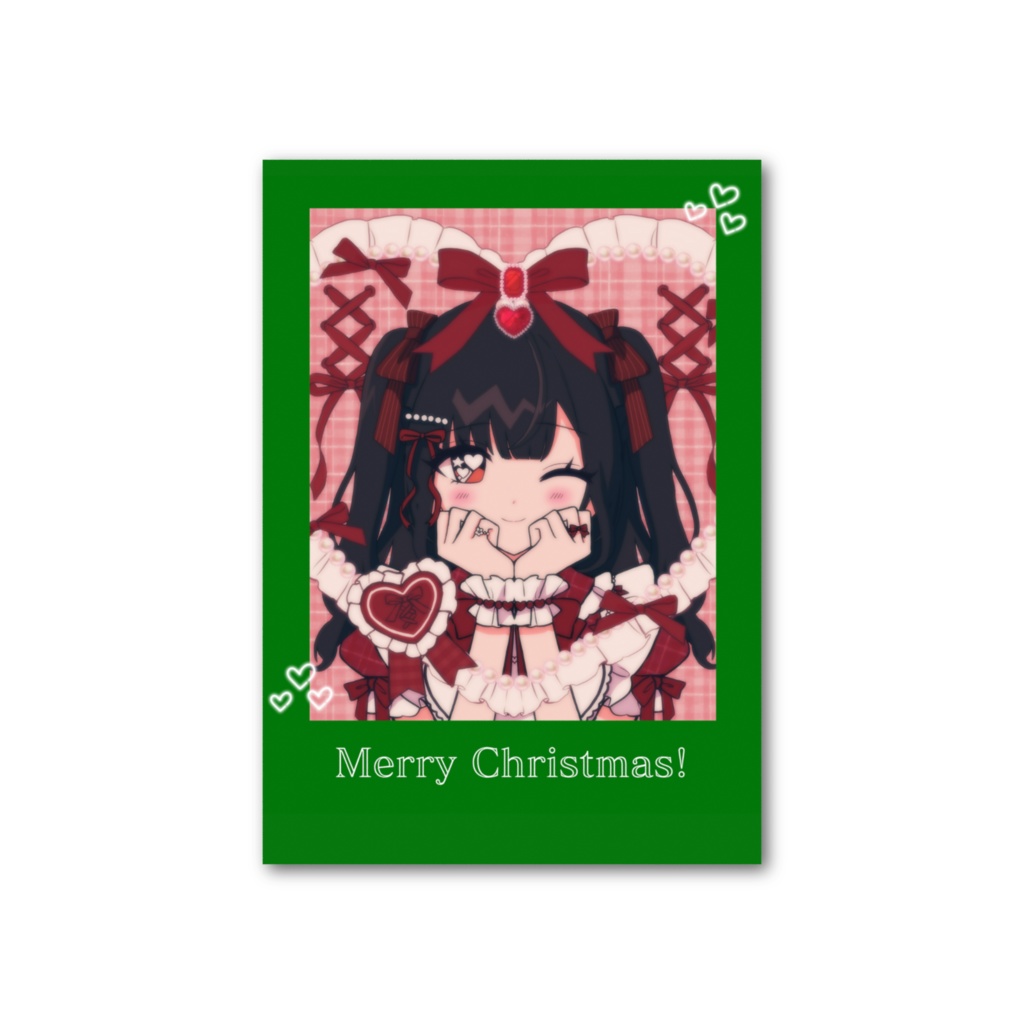 椿愛玲子 Christmas Goods 2025 ~メッセージ付フォト風カード~