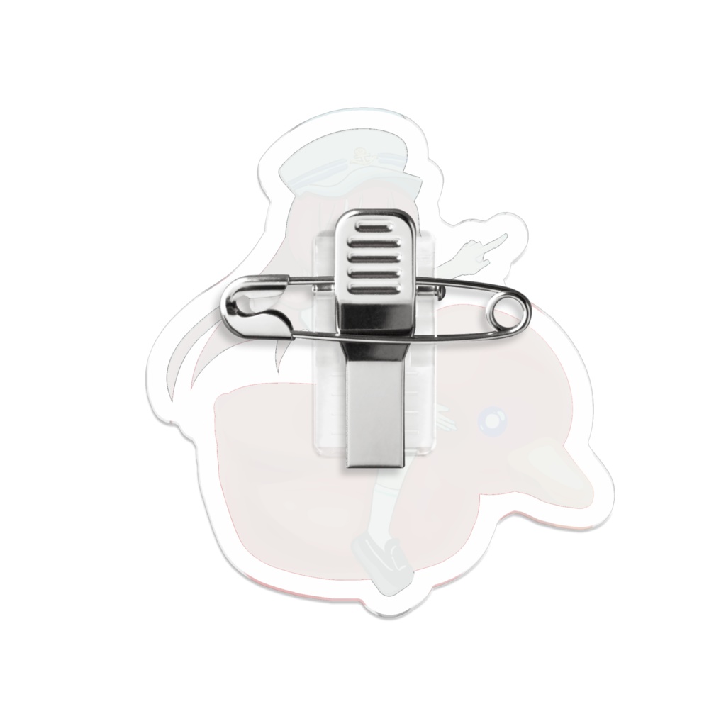 朱雀紅蓮 ごーごーあひるちゃんアクリルバッジ