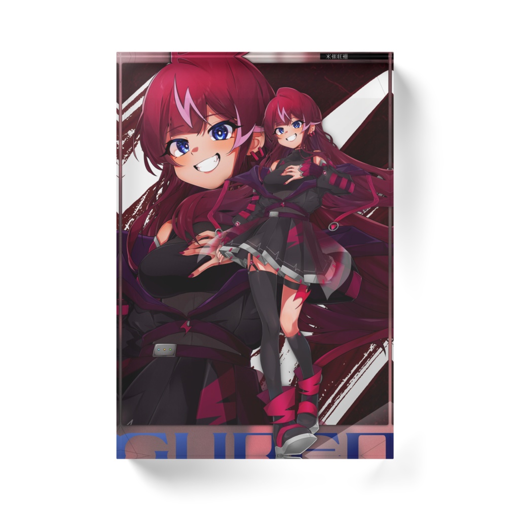 朱雀紅蓮アクリルブロック