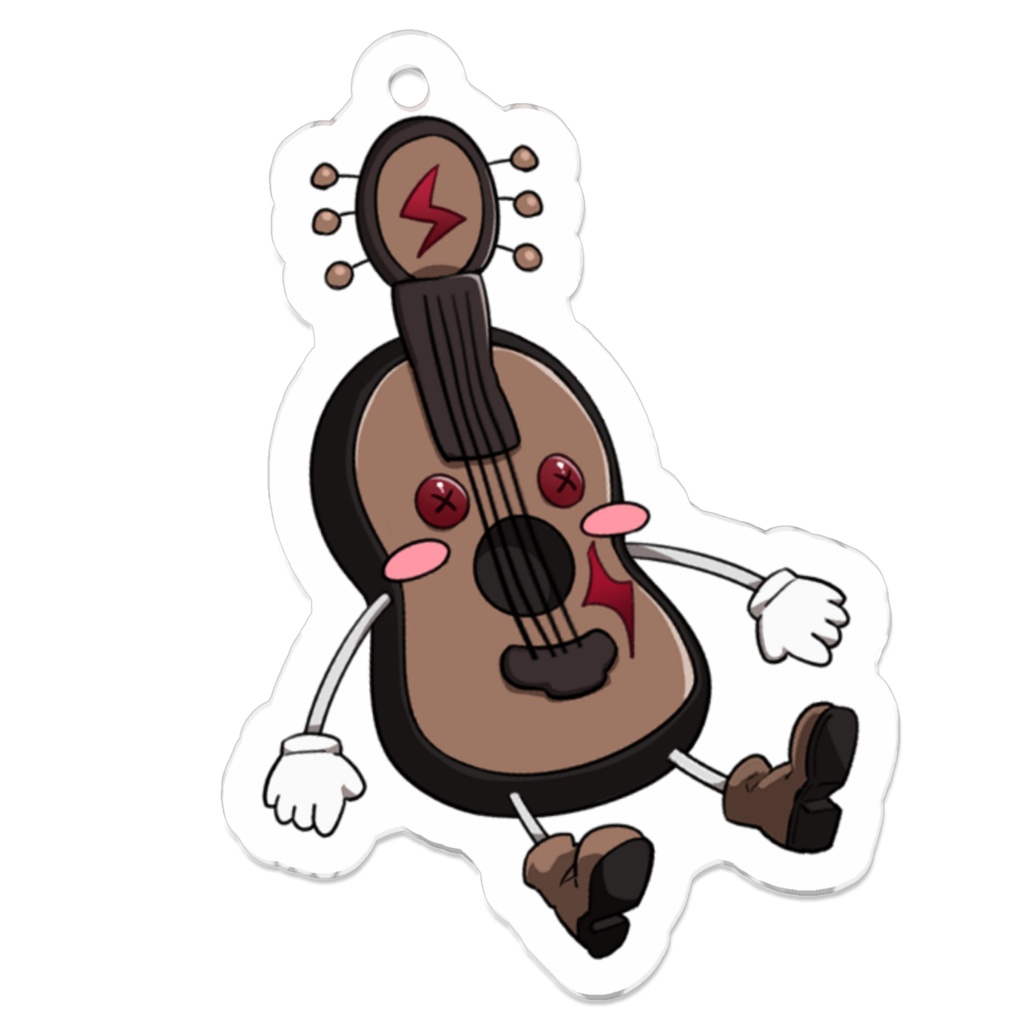 【コーティング素材】スザーク人形アクキー