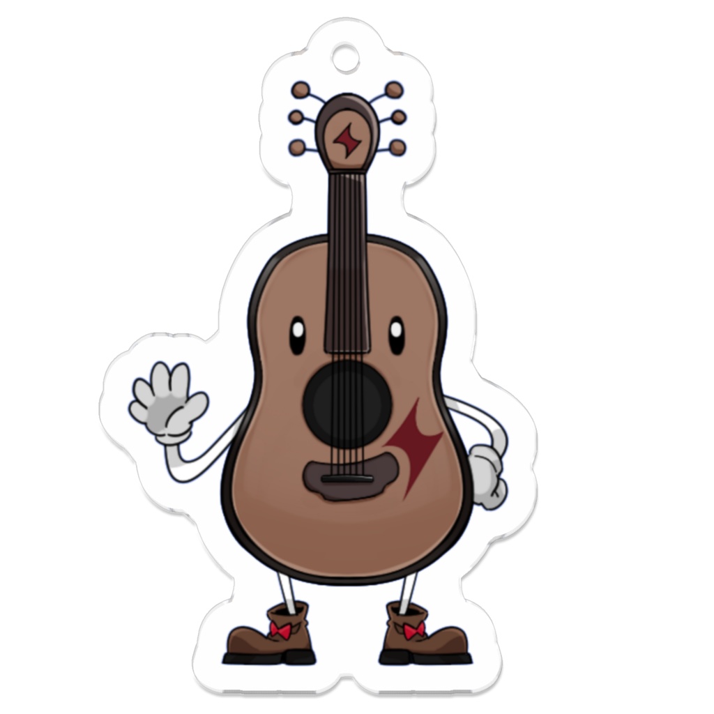 【コーティング素材】スザークくんアクキー