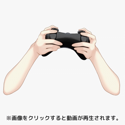 【Live2D素材】コントローラーを持つ手【Nyarupad/VTubeStudio対応】