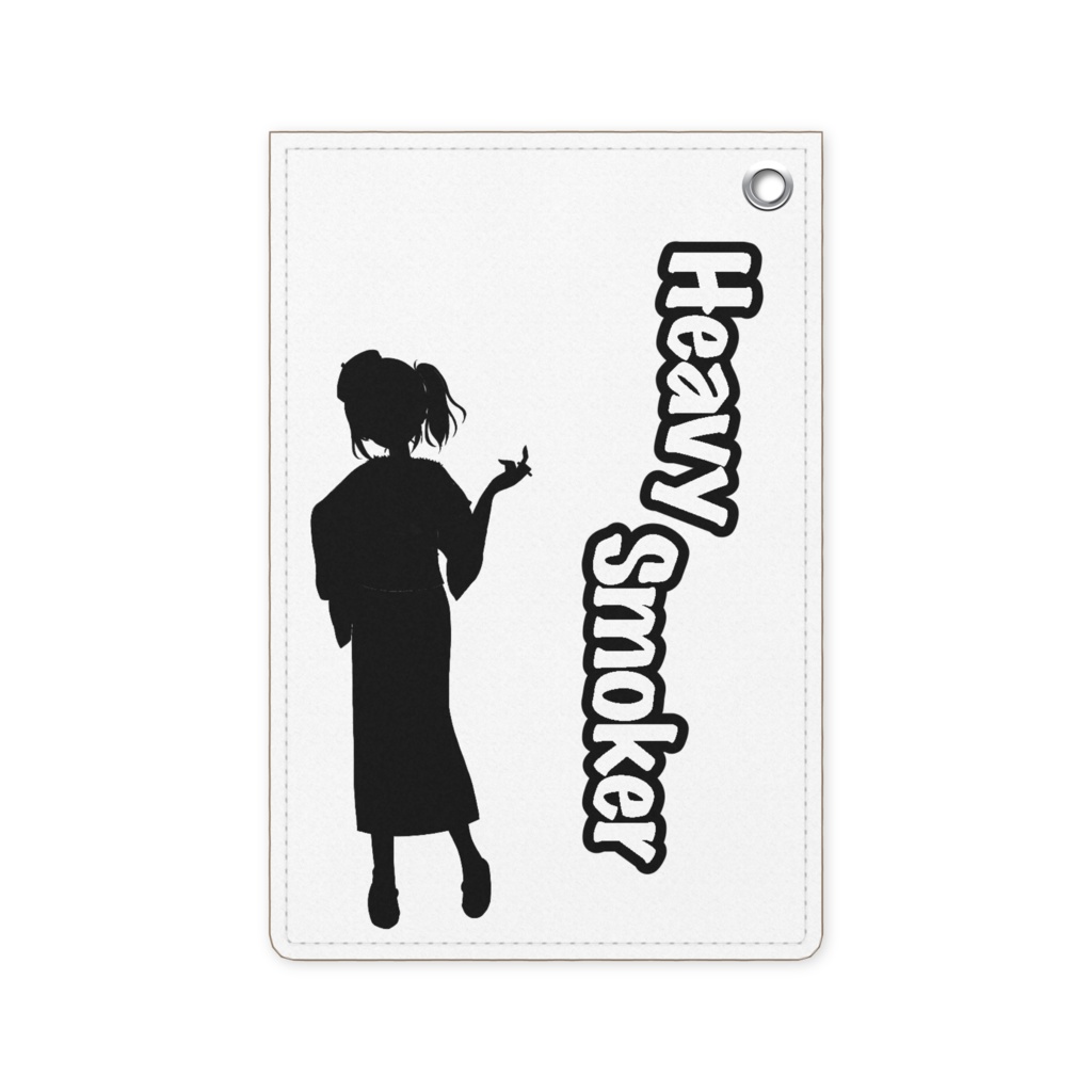 【登録者200人記念】シルエットパスケース