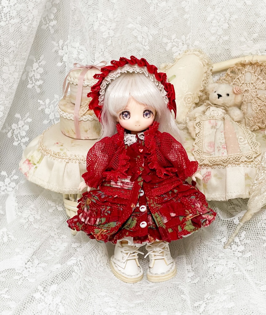 ピンタックドレス