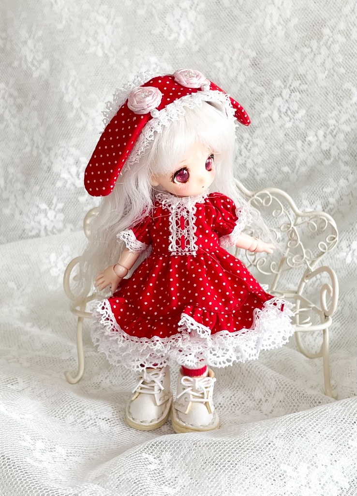 いちごドレス 赤