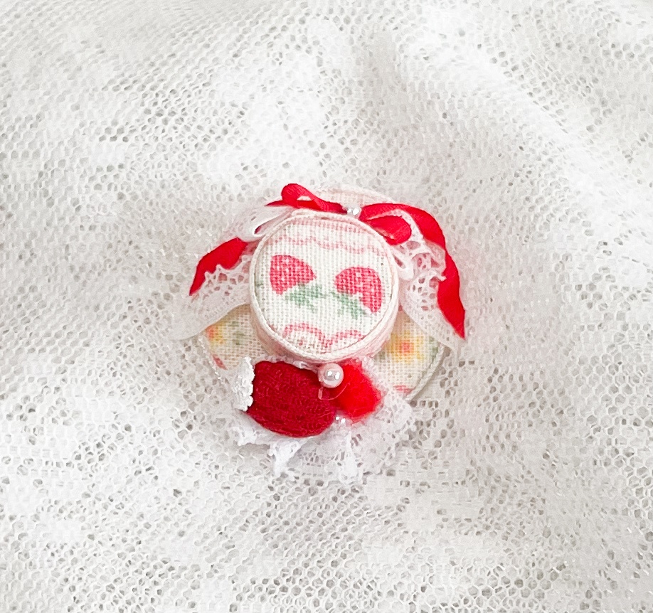 いちごドレス 赤