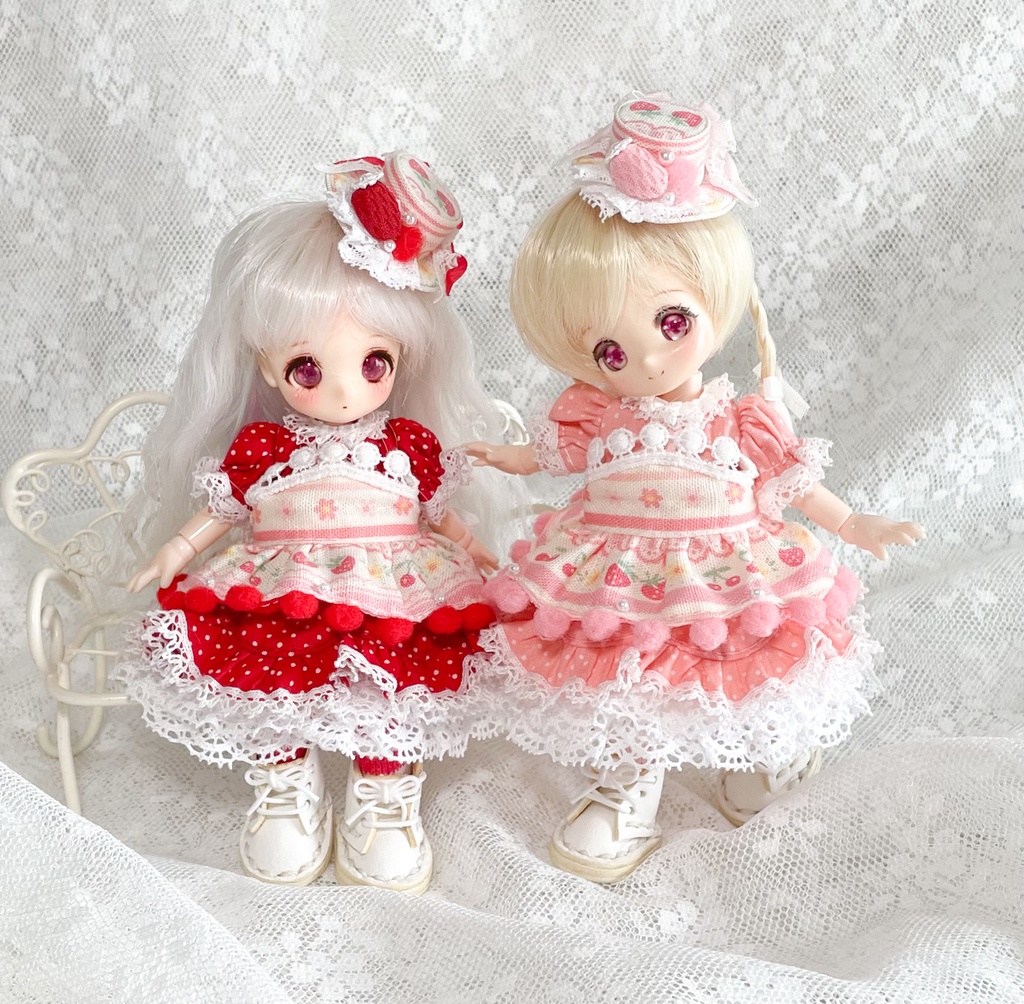 いちごドレス ピンク