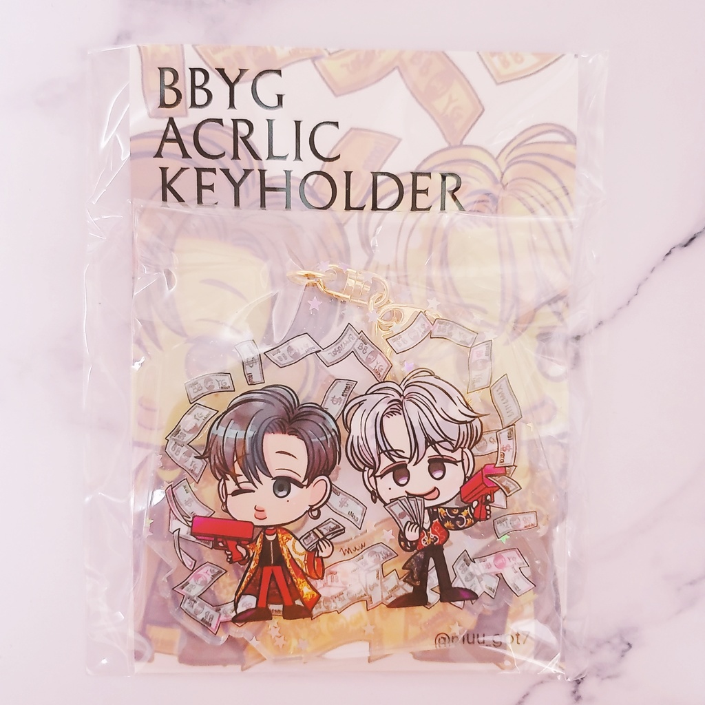 アクリルキーホルダー Young & Rich