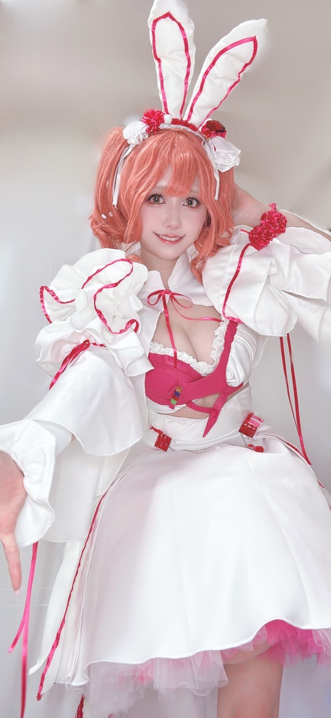 マクロスΔ マキナ・中島 コスプレチェキ 2枚セット❕落書きあり