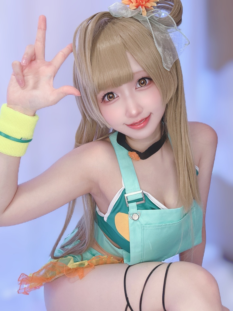 南ことりコスプレチェキ❕1枚❕夏色えがおで1,2,Jump!