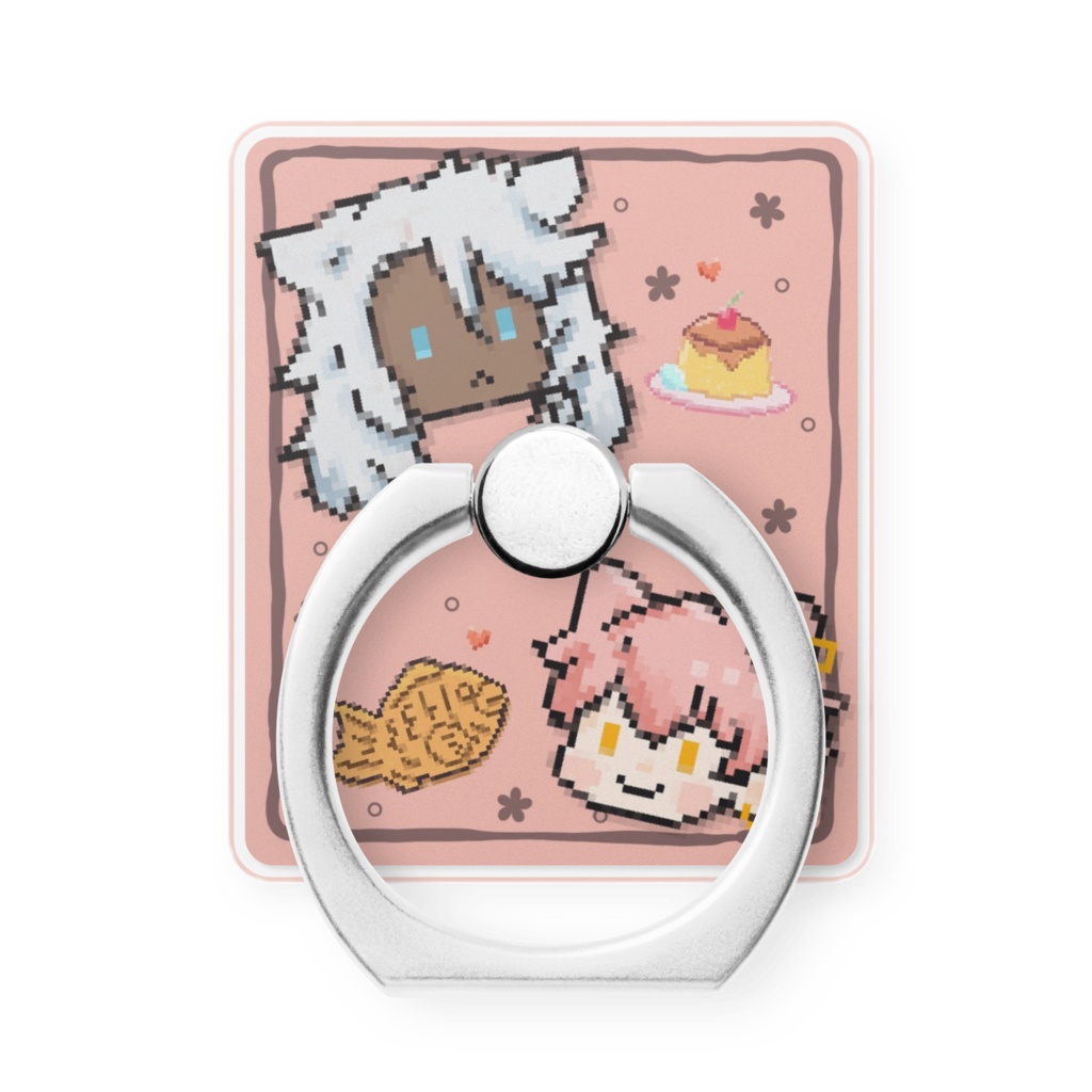 猫ズのスマホリング