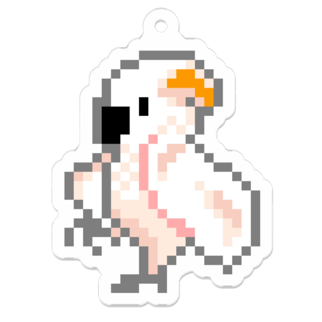 オオバタンDOTキーホルダー