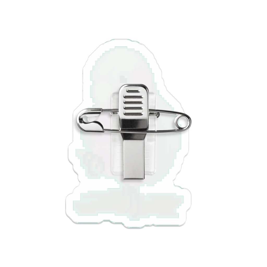 モモイロインコバッジ