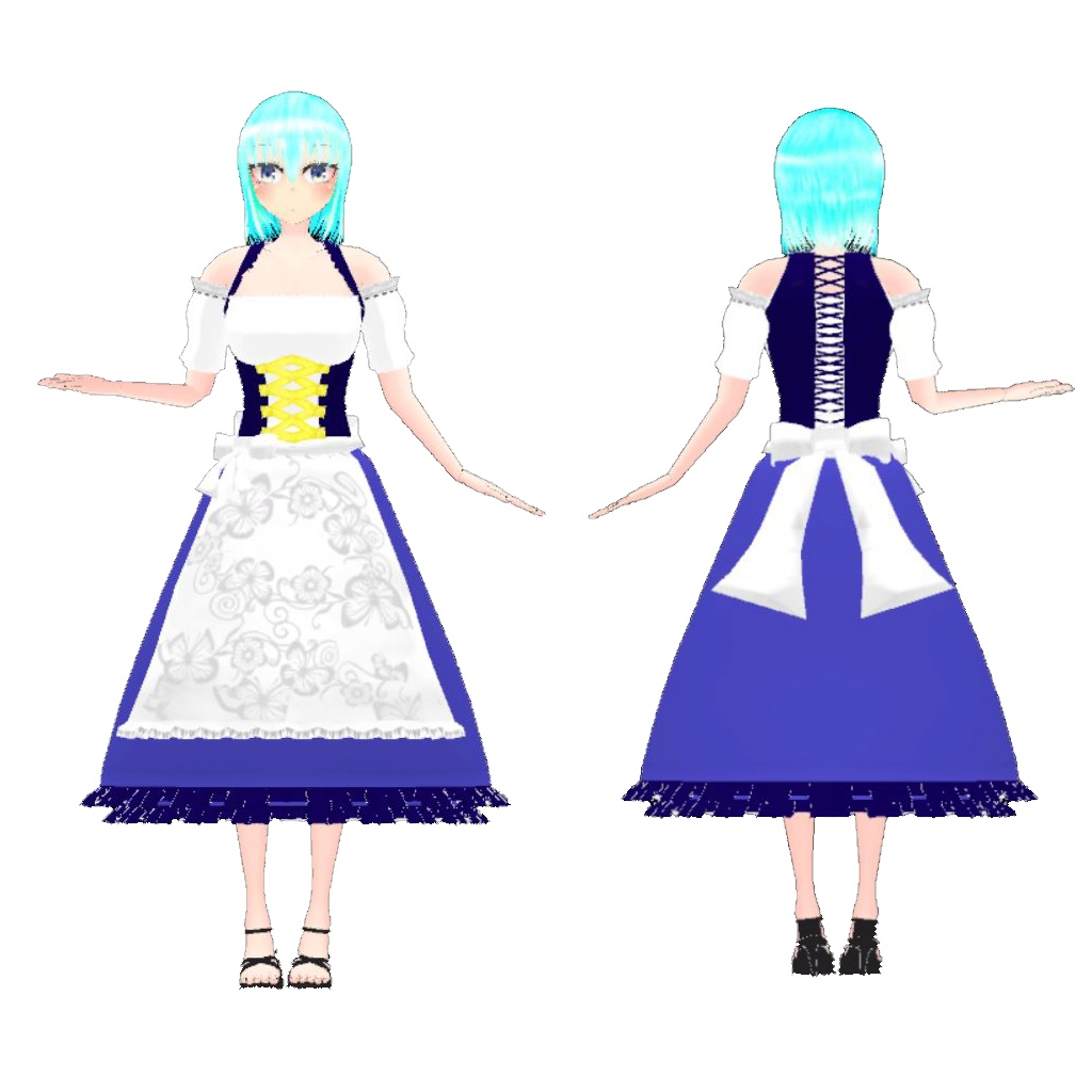 VRC想定アバター ハンナ・フェスト