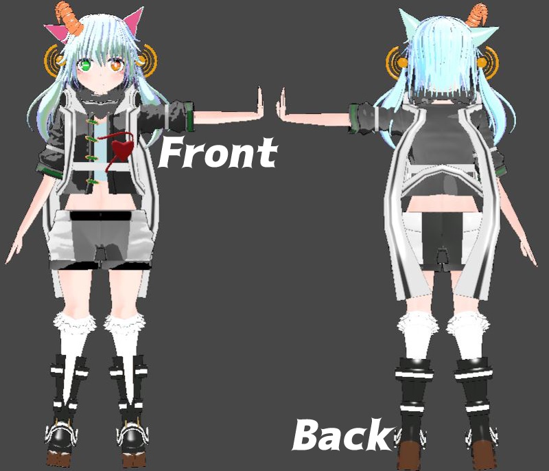 オリジナル3Dモデル 【ハームレス】