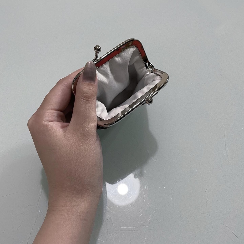 ゴブラン がま口ポーチ 猫柄(小)