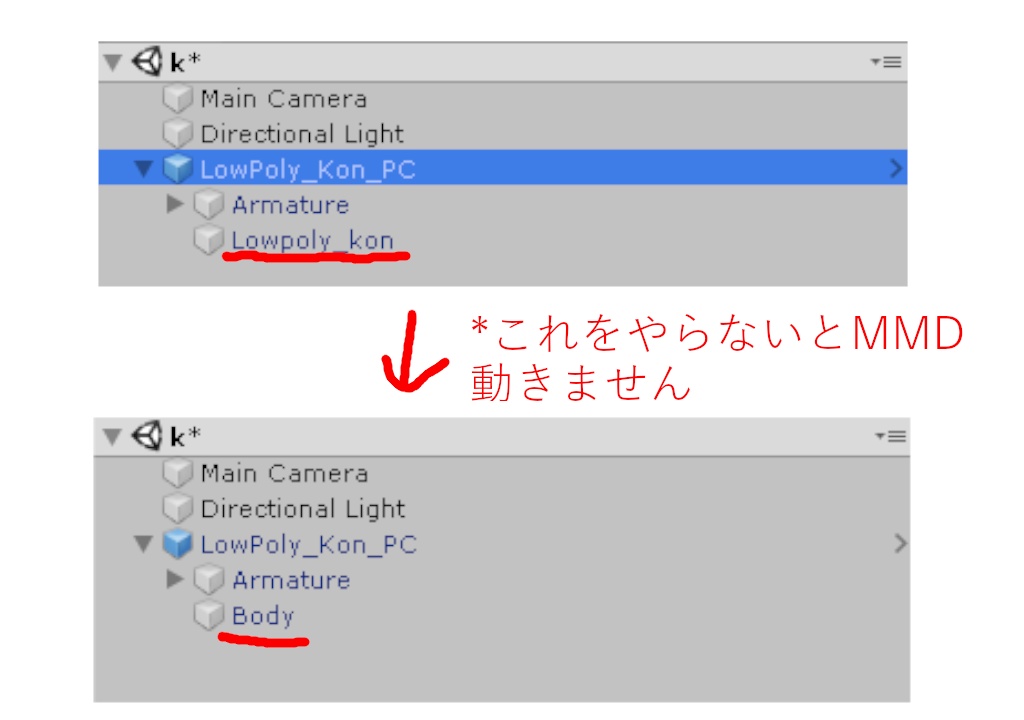 【ロポリこんちゃん専用】表情のShapeKeyをMMD用に変換するツール