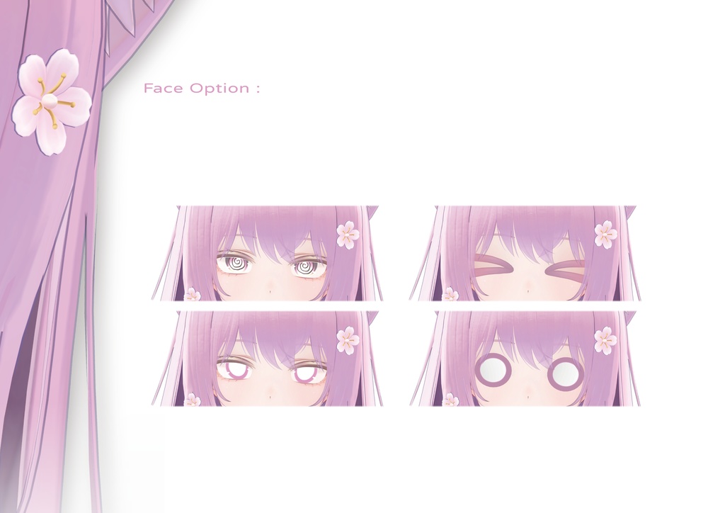 【Moe専用】 No.12_2 Eyes & Makeup Texture