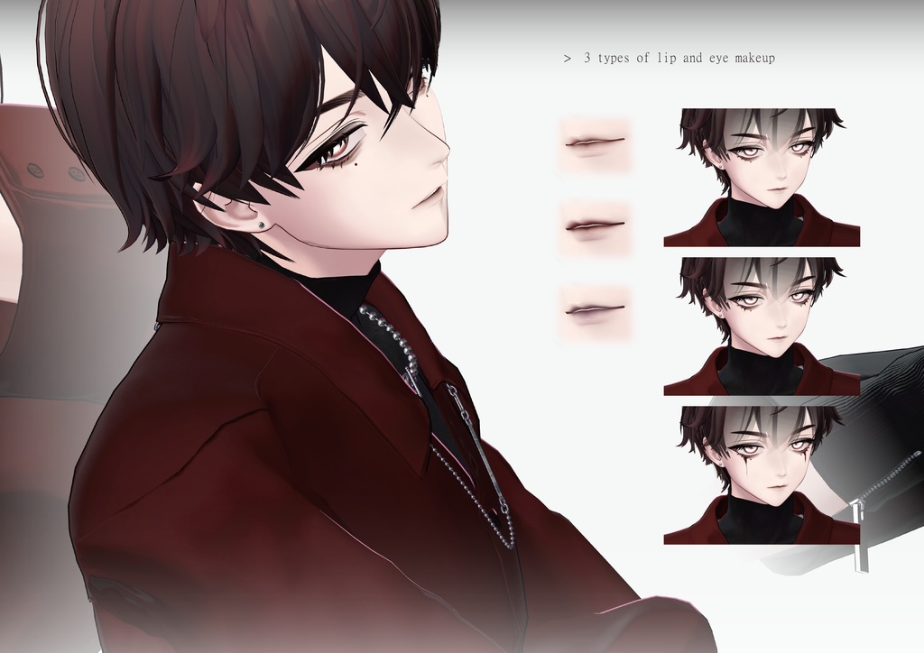 【Komano&Shinra】 No.17 Eyes & Makeup Texture