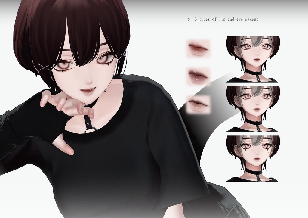 【Komano&Shinra】 No.17 Eyes & Makeup Texture