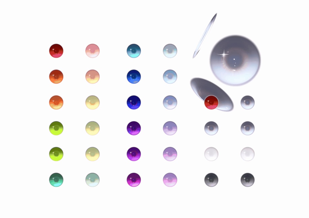 【Lume Optic專用】 No.26 Eyes Texture