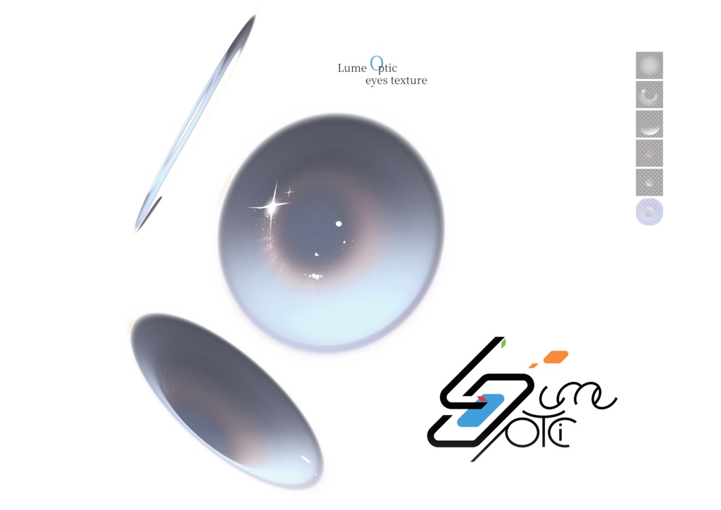 【Lume Optic專用】 No.26 Eyes Texture