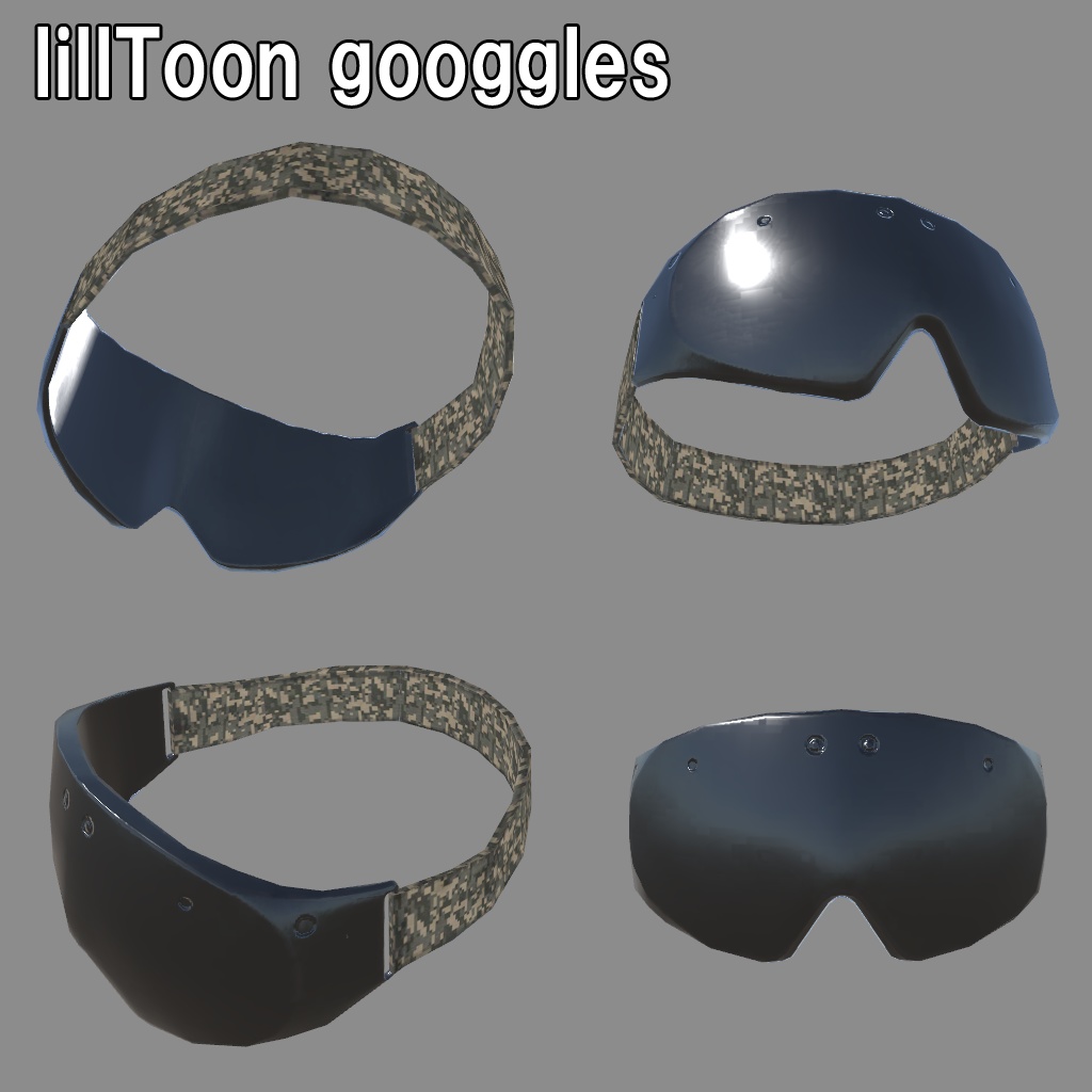 VRchat アクセサリー ゴーグル