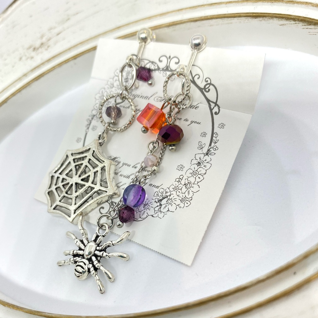 Crazy:B こはくセンター イメージ イヤリング