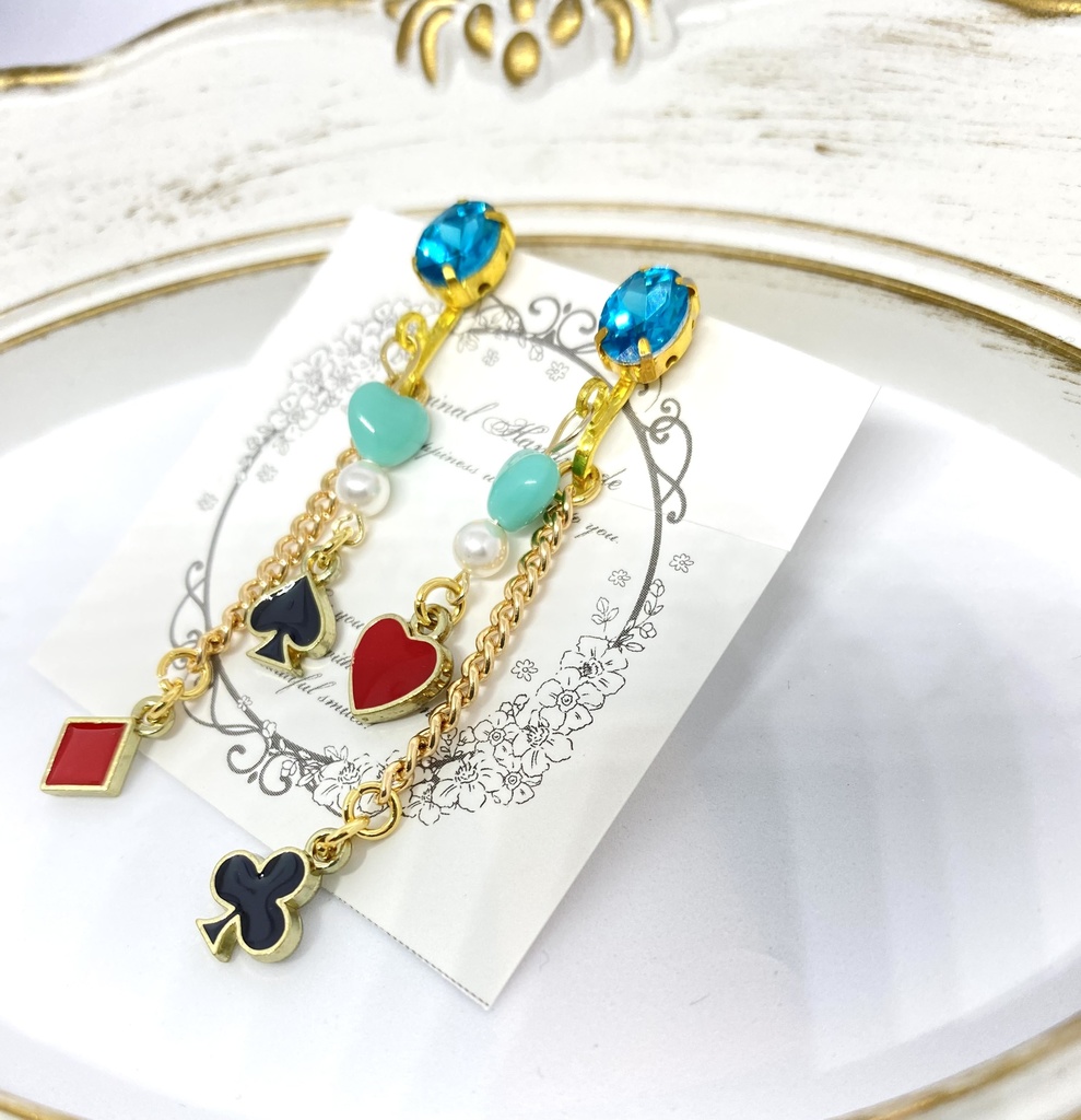 ALKALOID イメージイヤリング