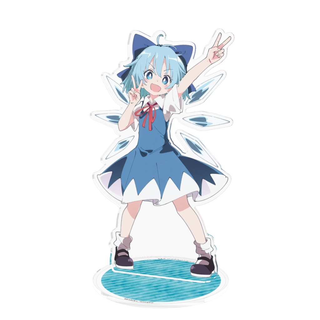 東方project チルノ アクリルフィギュア