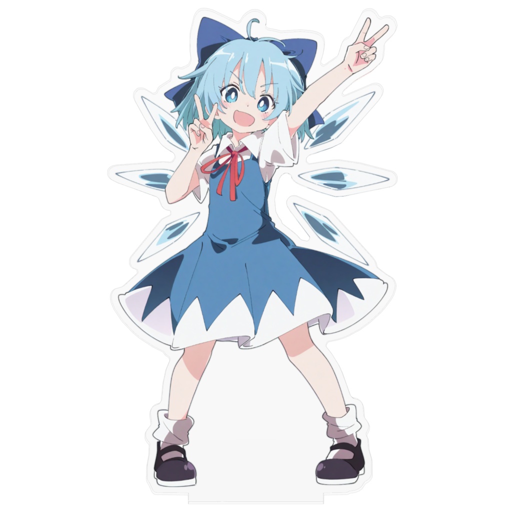 東方project チルノ アクリルフィギュア