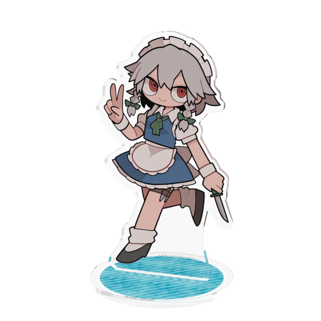 東方project 十六夜咲夜 アクリルフィギュア