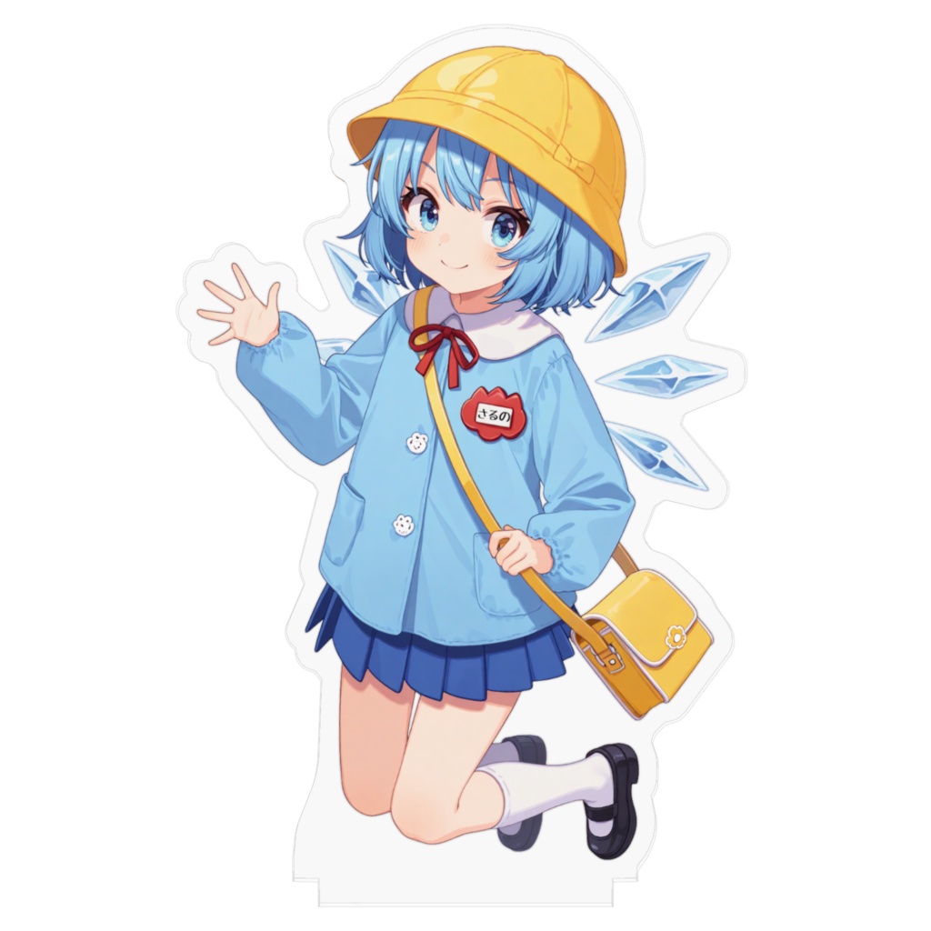 東方project チルノ 園児服 アクリルフィギュア