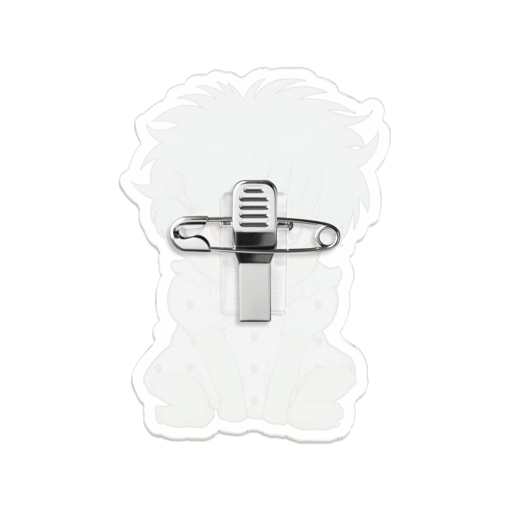 赤ちゃんver坂田銀時 アクリルバッジ