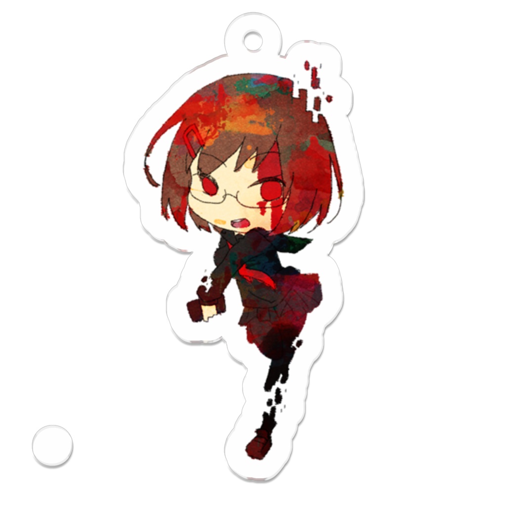 アクリルキーホルダー ケイコさん。