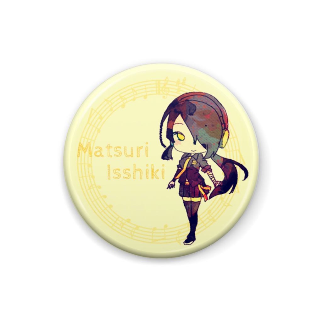 缶バッジ　一色茉莉