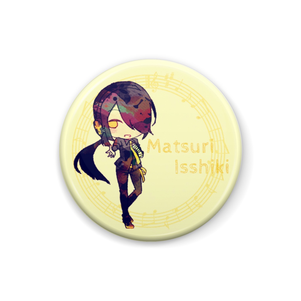缶バッジ　一色茉莉