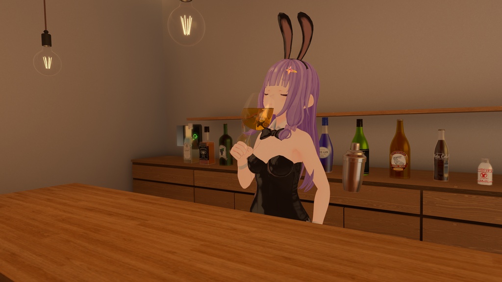 【無料 Free】アミのシンプルバニースーツ -Simple Bunny Suit for Ami-