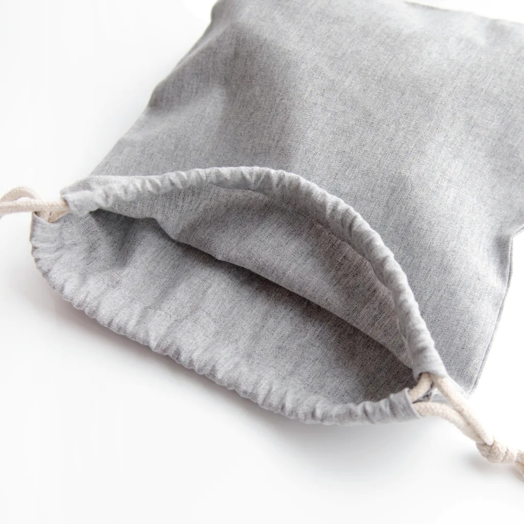 ゆるオオハシ グレーきんちゃく