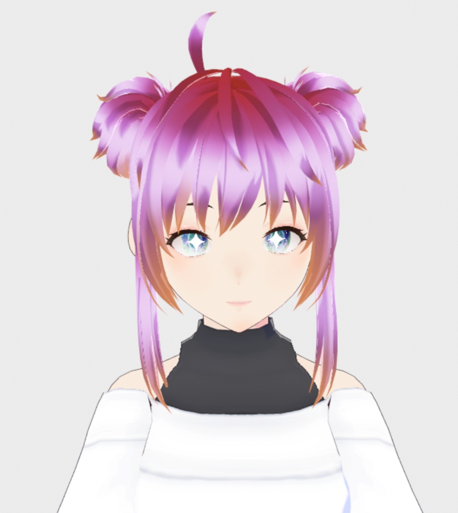 Vroid - Gold-tipped Hair