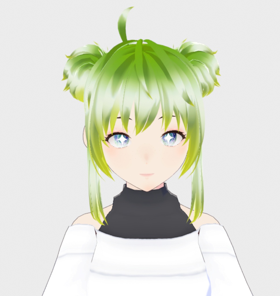 Vroid - Gold-tipped Hair