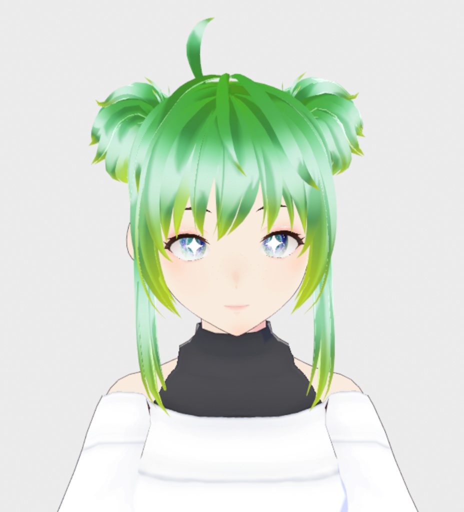 Vroid - Gold-tipped Hair