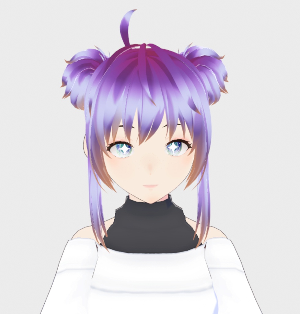 Vroid - Gold-tipped Hair