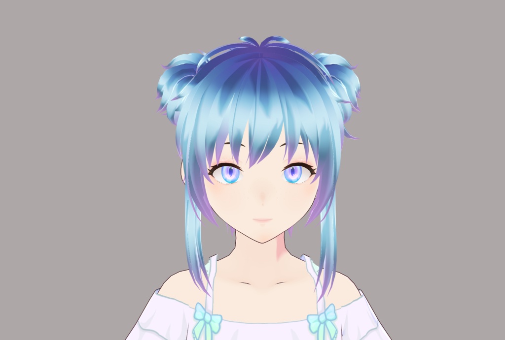 Vroid - Pink-tipped Hair